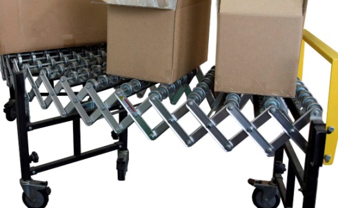 可移動可伸縮滾輪輸送機(jī)的特點